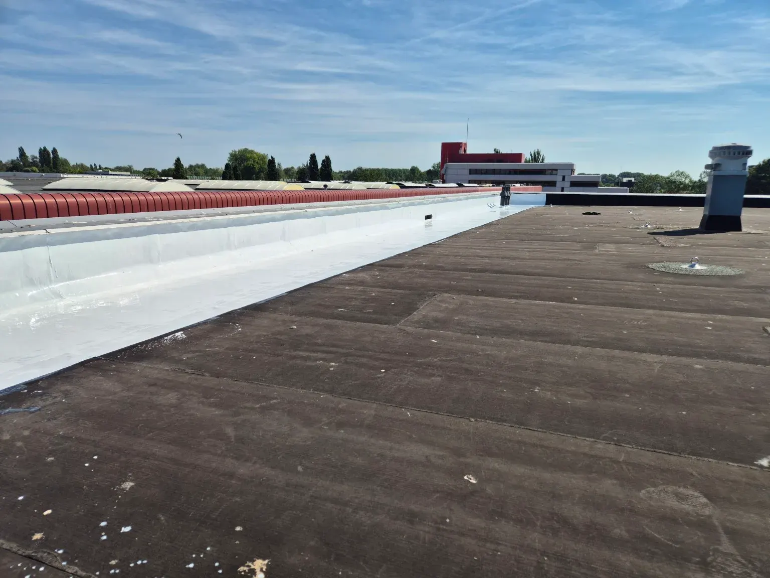 Uitgevoerd bedrijfsdakproject in Dordrecht